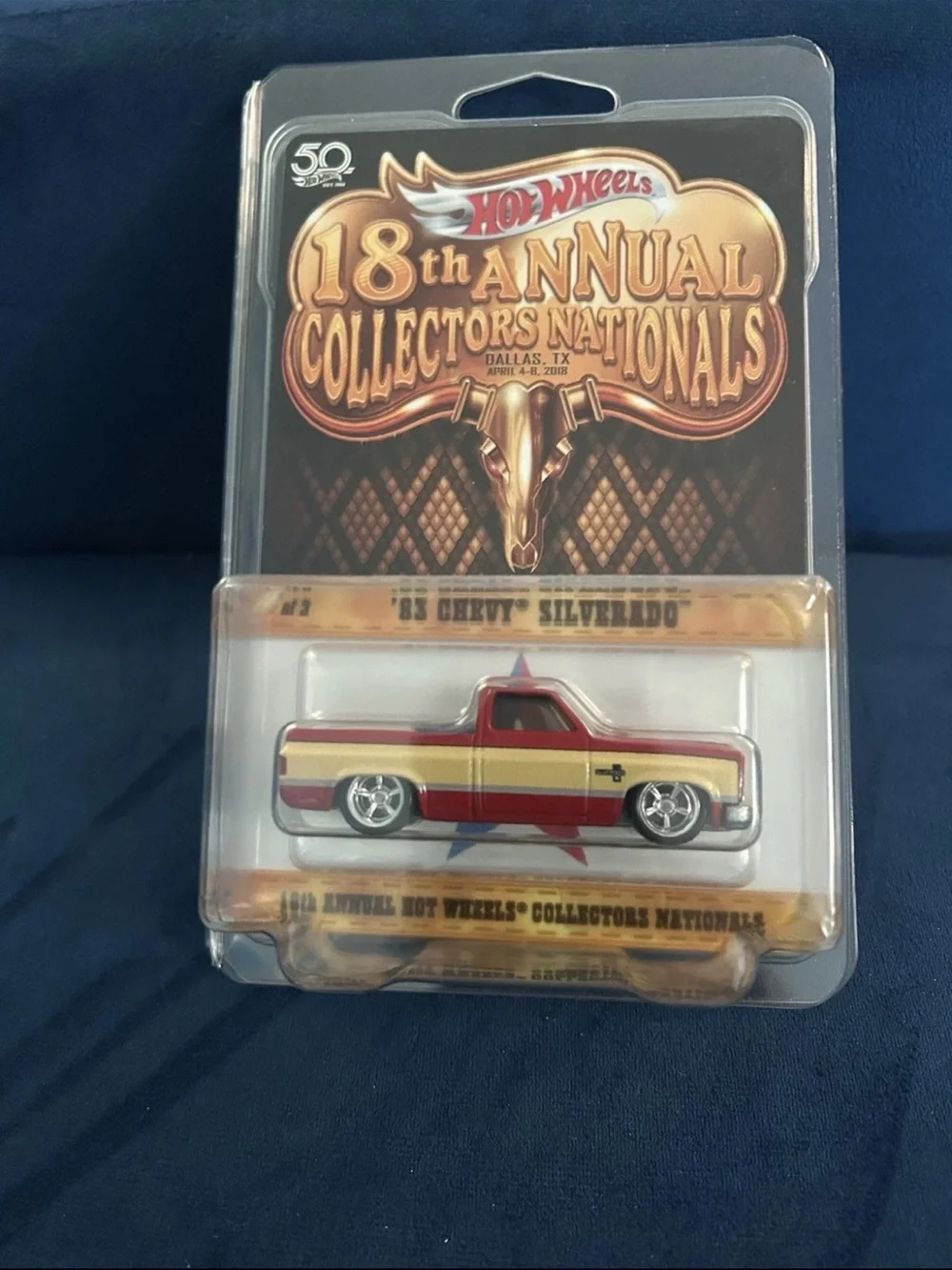 HOT WHEELS 18TH ANNUAL COLLECTORS NATIONALS  83 CHEVY SILVERADO #337/5000